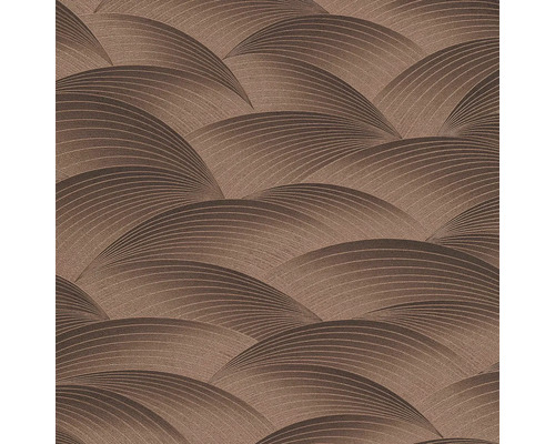Papier peint intissé 10372-48 GMK Fashion for Walls 4 vague bronze Papier peint avec motif ondulé