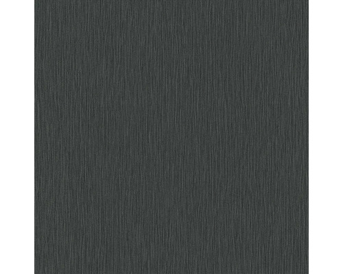 Papier peint intissé 10376-15 GMK Fashion for Walls 4 uni noir Papier peint avec une texture fine et un motif de lignes verticales.