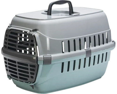 Transportbox Karlie Eco Tourist 1 Aqua - 48 x 31 x 31 cm grau türkis