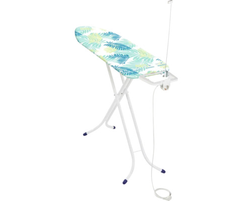 Table à repasser Leifheit Air Board M Compact Plus Jungle blanc bleu vert 72696