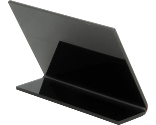 Présentoir de table en acrylique noir