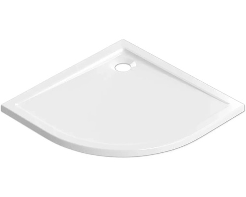 Receveur de douche Jungborn Cinque 90 x 90 x 4.5 cm blanc brillant 6032090