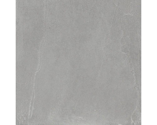Graue Bodenfliese aus Feinsteinzeug