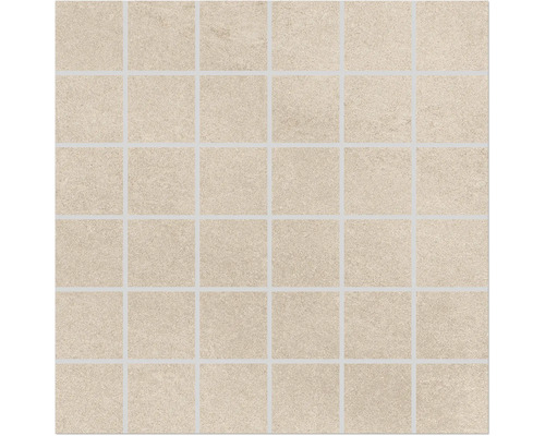 Fliesenmosaik mit quadratischen Elementen