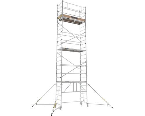 WERNER Tower 3T Grundmodul Fahrgerüst klappbar Aluminium 7,55 m MODUL D