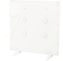 Arrière d''un panneau chauffant avec pieds