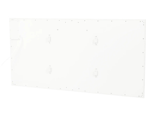 Arrière d''un panneau chauffant avec matériel de montage