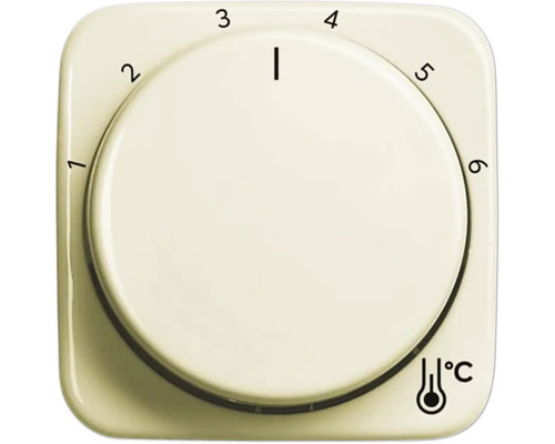 Plaque centrale pour thermostat d'ambiance Busch-Jaeger 1794 R-212 1094 U + 1097 U Duro 2000 SI blanc