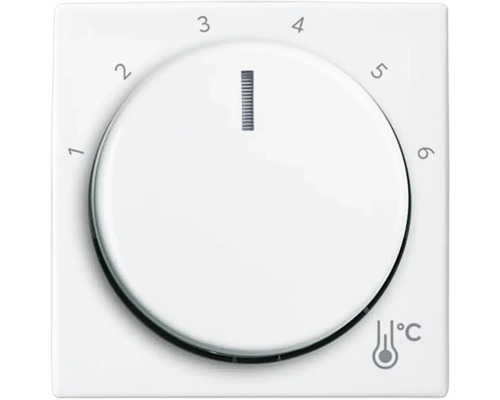 Plaque centrale unité de commande pour thermostat d'ambiance Busch-Jaeger 1794 R-914 1094 U + 1097 U Balance SI blanc alpin
