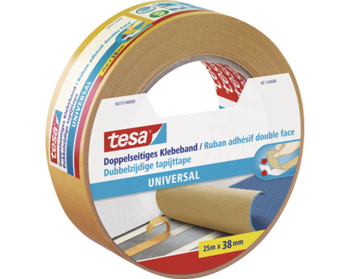 Tesa Universal Ruban adhésif double face 25 mètres sur 38 millimètres