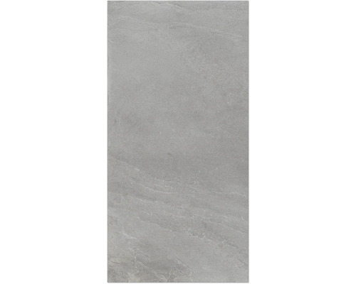 Carrelage sol et mur en grès cérame fin Meran gris 119,7 x 59,7cm 6mm extra-mat rectifié