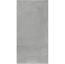 Feinsteinzeug Wand- und Bodenfliese Meran grau 119,7 x 59,7cm 6mm stark matt rektifiziert