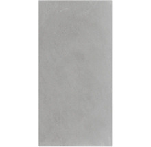 Feinsteinzeug Wand- und Bodenfliese Meran grau 119,7 x 59,7cm 6mm stark matt rektifiziert