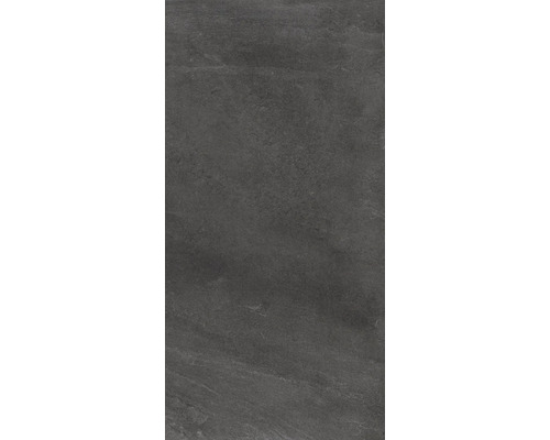 Feinsteinzeug Wand- und Bodenfliese Meran anthrazit 119,7 x 59,7cm 6mm stark matt rektifiziert