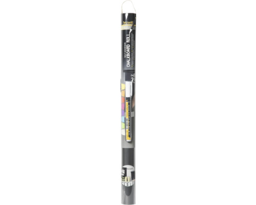 Film tableau noir autocollant noir 45x100 cm avec stylo craie Marqueur craie Securit Standard Rollstift 2,5 millimètres