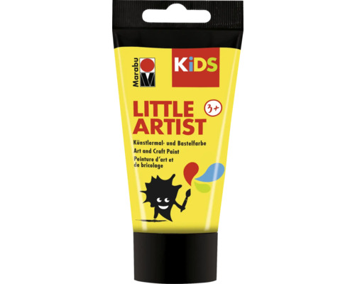 Marabu KiDS Little Artist gelb 019 75 ml Marabu Little Artist Künstlerfarbe für Kinder