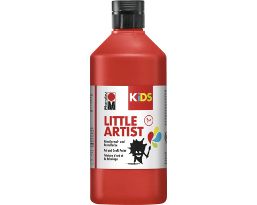 Marabu KiDS Little Artist rot 232 500 ml Marabu Little Artist Farbe im Behälter