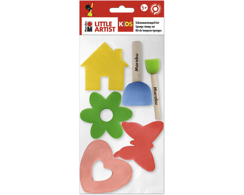Kit de tampons éponge Little Artist Marabu KiDS Kit de tampons éponge Little Artist Marabu KiDS
