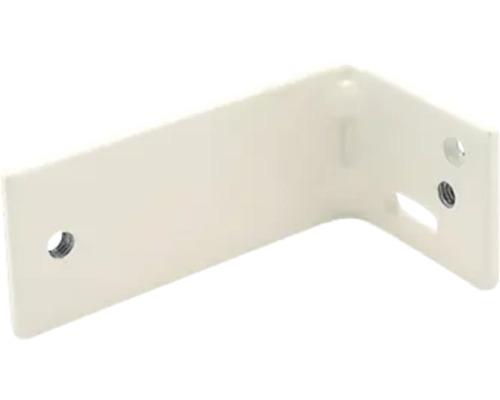 Winkelverbinder aus Metall mit Befestigungslöchern