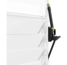 Fenêtre à lamelles avec lève-vitre