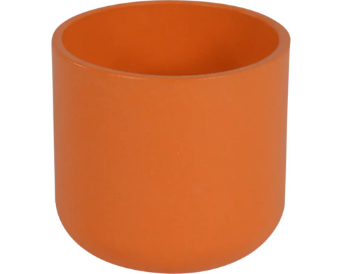 Pot de fleurs Alma 9 x 9 x 6,5 cm céramique orange