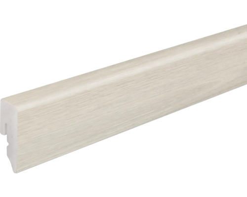 Sockelleiste PVC KU048L Eiche urban weiß 2400 x 38,5 x 15 mm Sockelleiste aus Holz