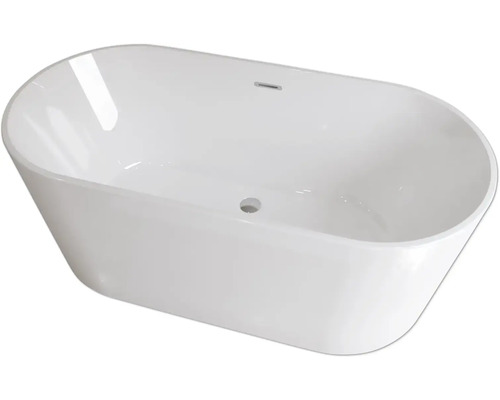 Baignoire îlot en acrylique sanitaire avec garniture d''écoulement