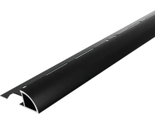 Profilé de finition DURAL Durondell noir 250 x 10 mm