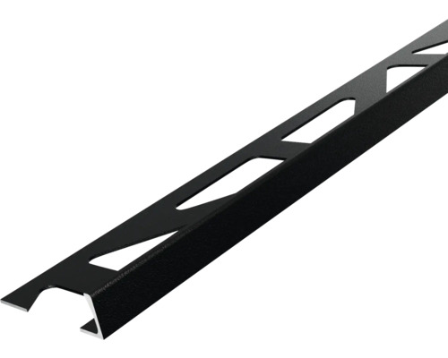 Profilé de finition DURAL Durosol noir 250 x 11 mm Profilé de rail pour carrelage