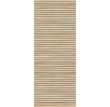 Holzpaneel mit horizontaler Lamellenstruktur