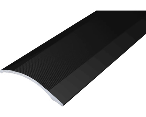 Barre de seuil multiniveau Prinz alu noir 38 mm x 1 m Profilé de rail en aluminium