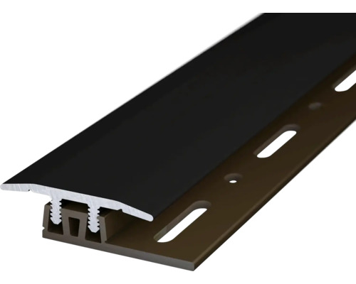 Prinz Abschlußprofil Profi-Design schwarz 27 mm x 0,9 m Fassadenprofil zur Wandmontage