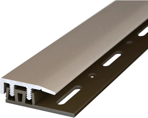 Profilé de finition design pro acier inoxydable mat 21 mm x 0,9 m