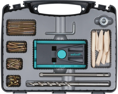 Wolfcraft Undercover Jig dans un coffret Wolfcraft Undercover Jig dans un coffret