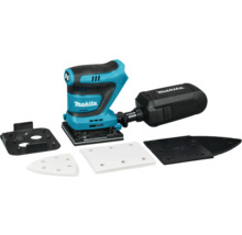 Ponceuse à logo Makita avec papier abrasif et accessoires