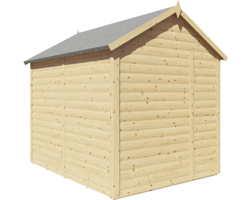 Gartenhaus aus Holz mit Satteldach