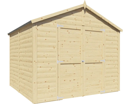 Gartenschuppen aus Holz mit Doppeltür