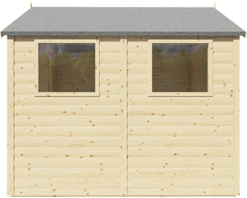 Gartenhaus mit zwei Fenstern
