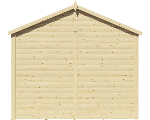 Gartenhaus aus Holz mit Satteldach