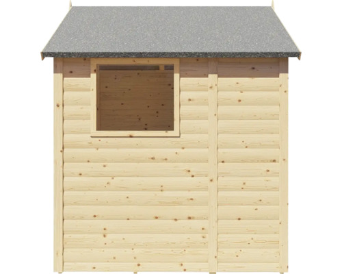 Gartenhaus mit Fenster und Dach