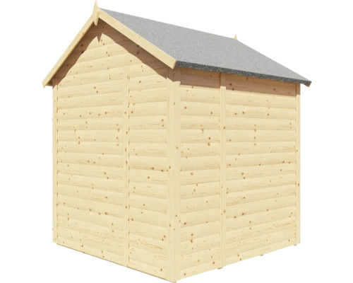 Gartenhaus aus Holz mit Dachpappe