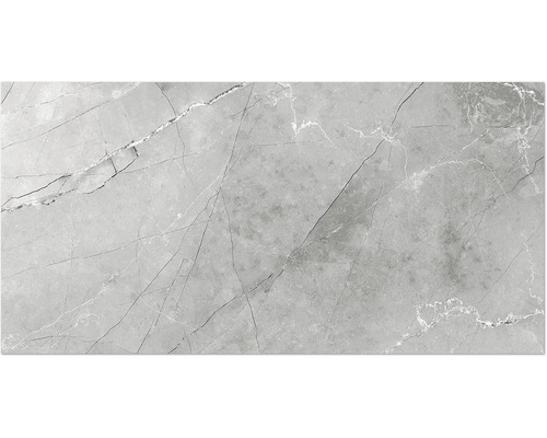 Graue Marmorfliese mit natürlicher Maserung