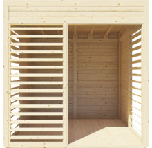 Pavillon Bertilo Unico 1 avec plancher, 226 x 234 cm naturel-thumb-4