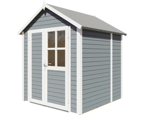 Gartenschuppen mit Doppeltür und Fenster