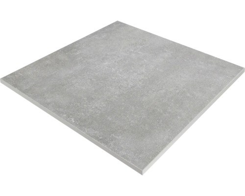 Dalle de terrasse FLAIRSTONE en grès cérame fin Urban Dust bords rectifiés 60 x 60 x 2 cm