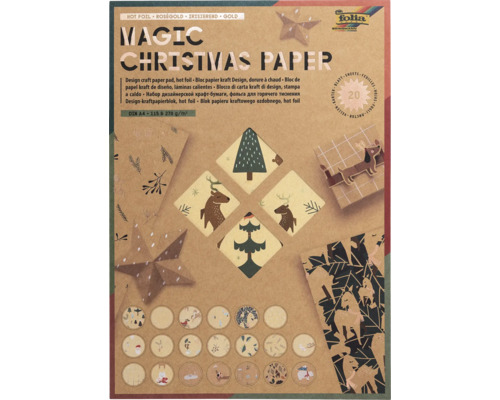 Bloc de papier kraft MAGIC CHRISTMAS PAPER Bloc de papier kraft MAGIC CHRISTMAS PAPER