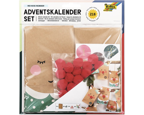 Kit calendrier de l'Avent RED NOSE REINDEER