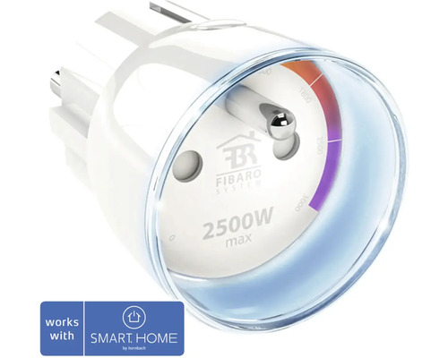 Module de prise Fibaro Wall Plug de type E avec fonction de mesure énergétique