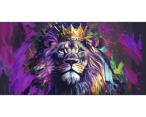 Tableau sur toile Original Lion-King 180x90 cm