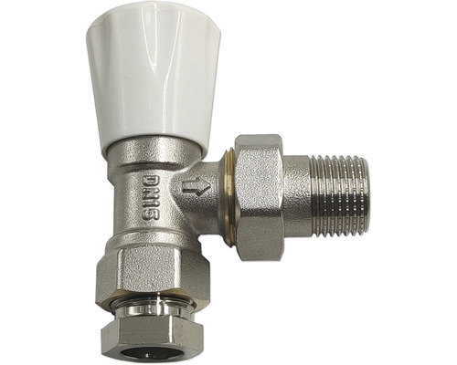 Heizkörper Thermostatventil Eckform mit Regler